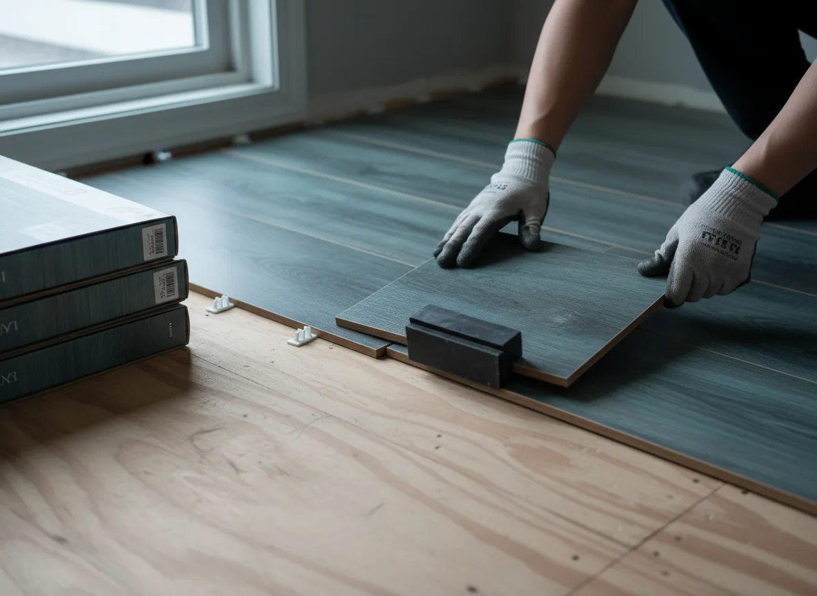 Luxury Vinyl Plank Installation company in Mccune, KS
